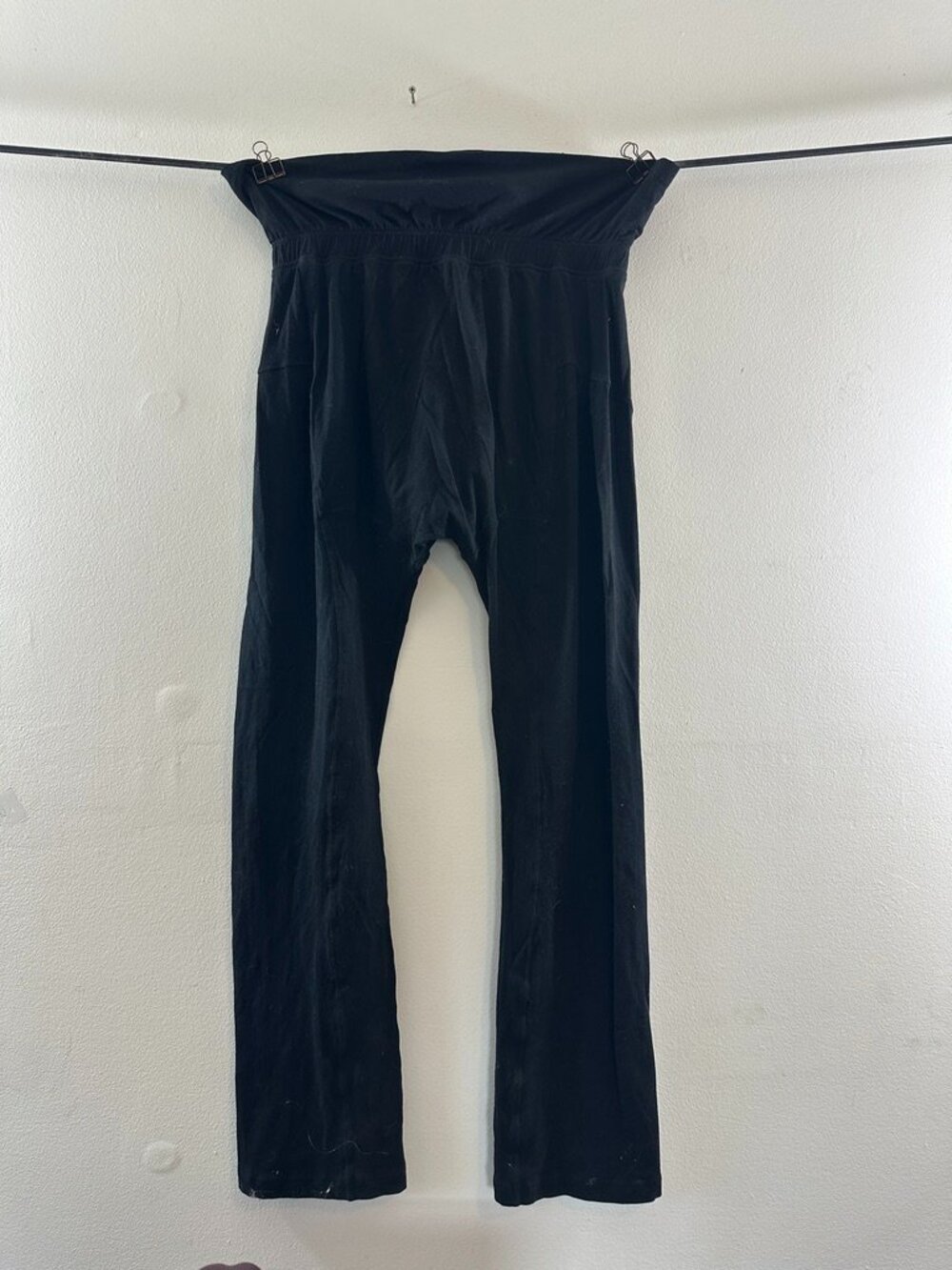 AryaSense black cotton stretchy pants Size Large